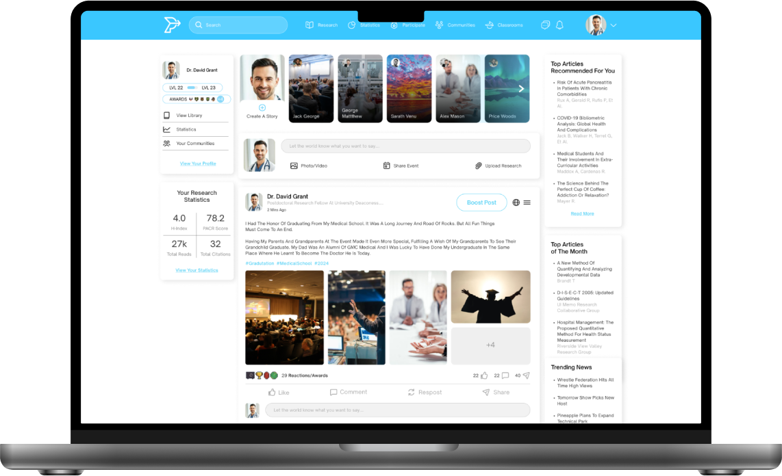 Dashboard preview